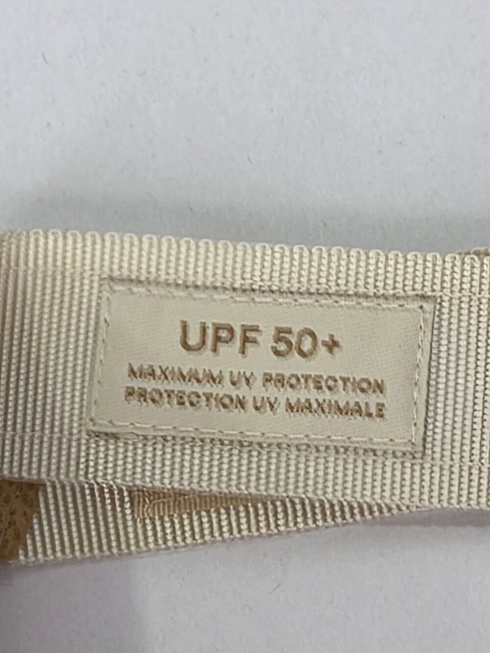 Eric Javits Squishee Champ II Visor UPF 50+ - Gold/Sand, Adjustable - Picture 7 of 9